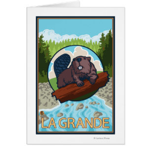 La Grande, OregonCastor et Arbres