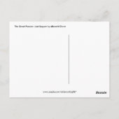 La grande passion - Dernière carte postale de soup (Dos)