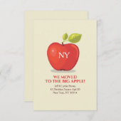 La grande pomme Faire-part mobile (Devant / Derrière)