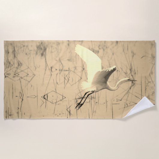 La grande serviette de plage du Takeoff (Devant)