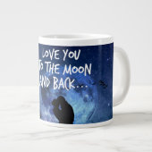 La grande tasse de café vous aime à la lune et le  (Devant droit)