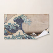 La Grande Vague au large de Kanagawa (Serviette à main)