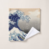 La Grande Vague Au Large De Kanagawa (Gant de toilette)