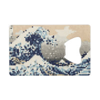 La Grande vague au large de Kanagawa 8 bits Pixel 