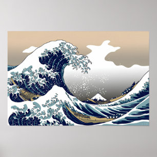 La Grande Vague au large de Kanagawa Impression d'