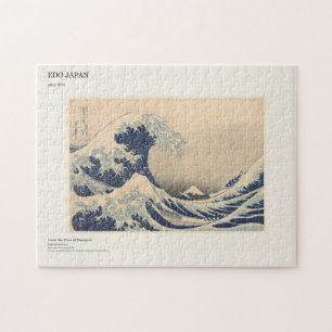 La Grande Vague de Hokusai Puzzle 252 Pièces