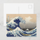 La Grande Vague de Kanagawa Briefkaart (Voorkant / Achterkant)