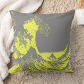 La Grande Vague Jaune & Coussin Gris (Couverture)