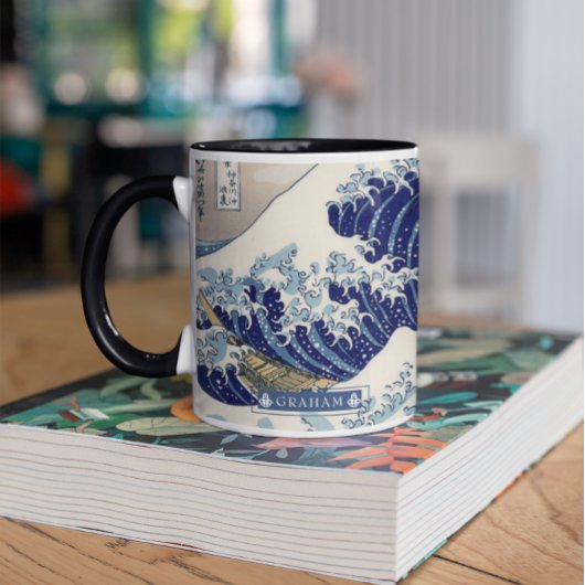 La Grande Vague | Mug Monogramme
