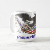 La Grandeur Suivra ! Mug 15 oz (Devant gauche)