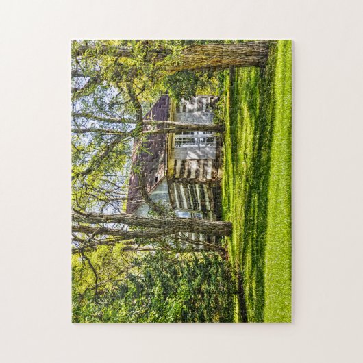 La grange rustique Ohio. Jigsaw Puzzle (Vertical)