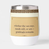La gratitude demeure : Où que vous soyez, soyez re (Arrière)