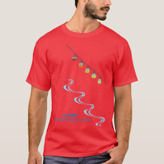 La Grave-kabelwagen T-shirt