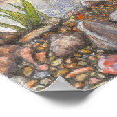 La grenouille et le bourdonnement - Poster (Coin)