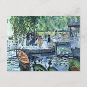La Grenouillere1 door Pierre Renoir Briefkaart