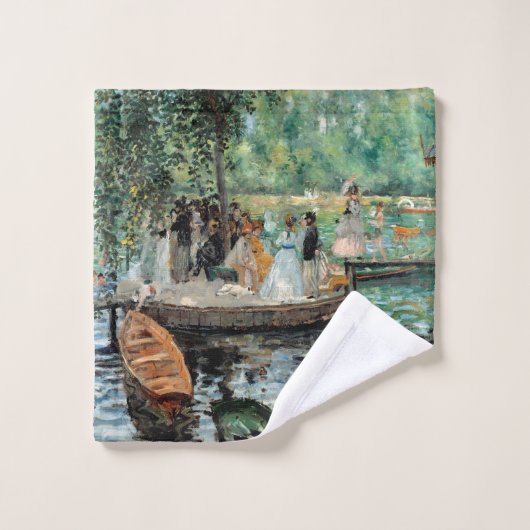 La Grenouillère Auguste Renoir (Gant de toilette)