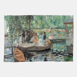 La Grenouillère Auguste Renoir Theedoek
