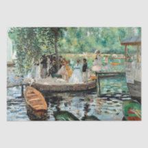 La Grenouillere, ingediend door Renoir, shabby chi