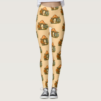 La Groovy Dream Shack : Legging Champignon