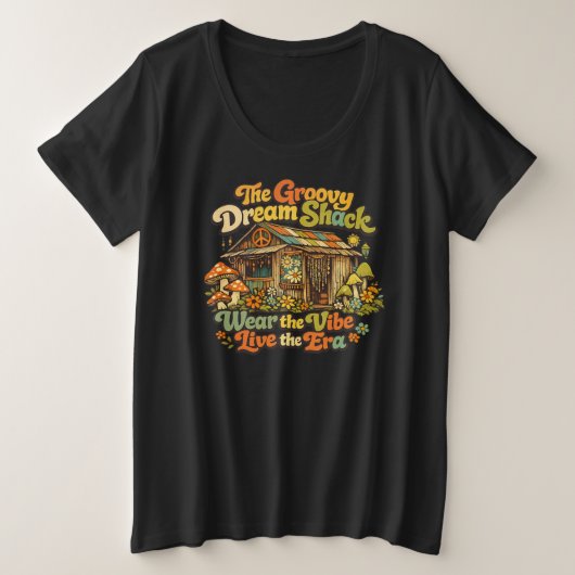 La Groovy Dream Shack : Tee basique pour femmes de (Design devant)