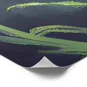 La grotte et la lune | AI Art Poster (Coin)