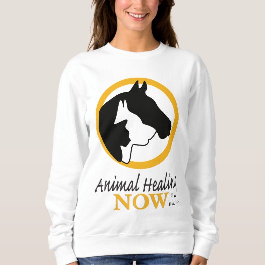 La guérison des animaux maintenant Sweatshirt des (Devant)
