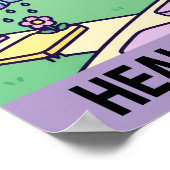 La guérison n'est pas une affiche linéaire - Mur i (Coin)