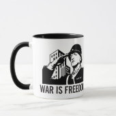 La guerre est tasse de liberté (Gauche)