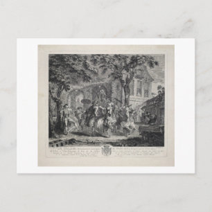 La guinguette, Dance, Choreography,  Briefkaart