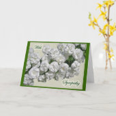 La guirlande nuptiale Spirea fleurit la carte de (Fleur jaune)