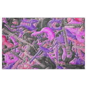 La guitare arrose le tissu (Fat Quarter)