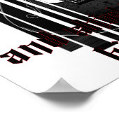 La guitare est mon arme, poster (Coin)