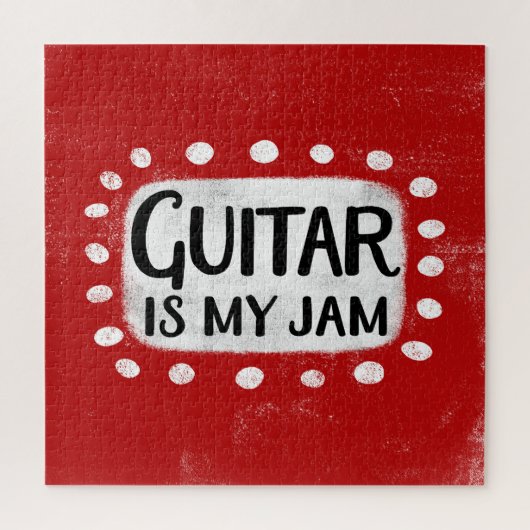 La Guitare Est Mon Jam Jigsaw Puzzle (Vertical)