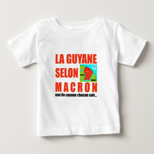 La Guyane selon Macron est une île (Voorkant)