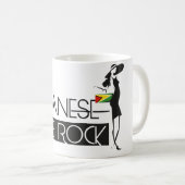 La Guyane tasse de café de 15 onces (Devant droit)