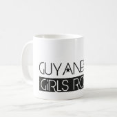 La Guyane tasse de café de 15 onces (Devant gauche)
