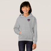 La gymnastique est dans le sweat - shirt à capuche (Devant entier)