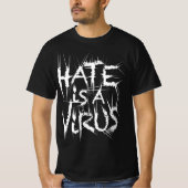La Haine Est Un Tshirt Virus Sharp Pain 2 (Devant)