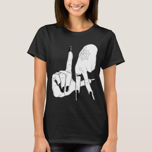 LA Hands Heks Originele Los Angeles Hand Sign Hall T-shirt (Voorkant)