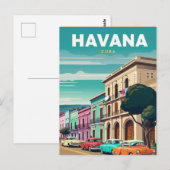 La Havane, Cuba - carte postale vacances (Devant / Derrière)