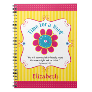La "heure pour un Word®" a personnalisé le carnet