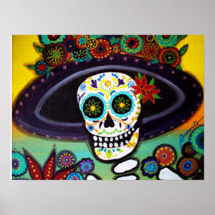 La isla bonita catrina day of the dode poster