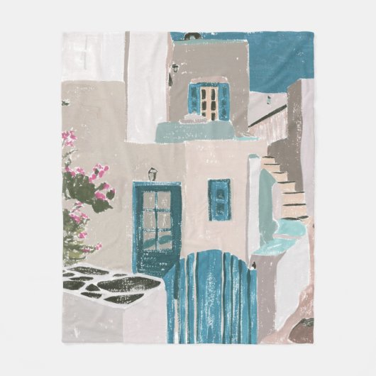 La Isla II Fleece Deken (Voorkant)