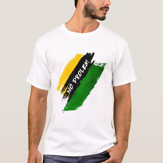 La Jamaïque aucun T-shirt de problème (Devant)