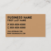 La jeep jaune entretient des cartes de visite de (Dos)