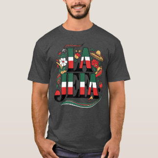 La Jefa Cinco de Mayo Grappige Mexicaanse Moeder M T-shirt