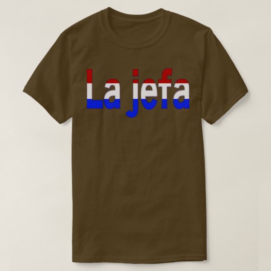 La jefa TShirt (Design devant)