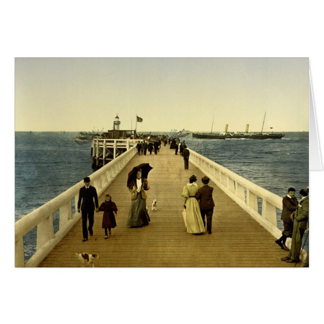 La jetée Ostende Belgique (Devant horizontal)