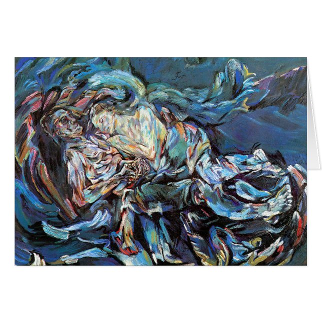 La jeune mariée du vent (la tempête) (Devant horizontal)