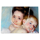 La Jeune Mère, Cassatt Grand Sac Cadeau (Devant)